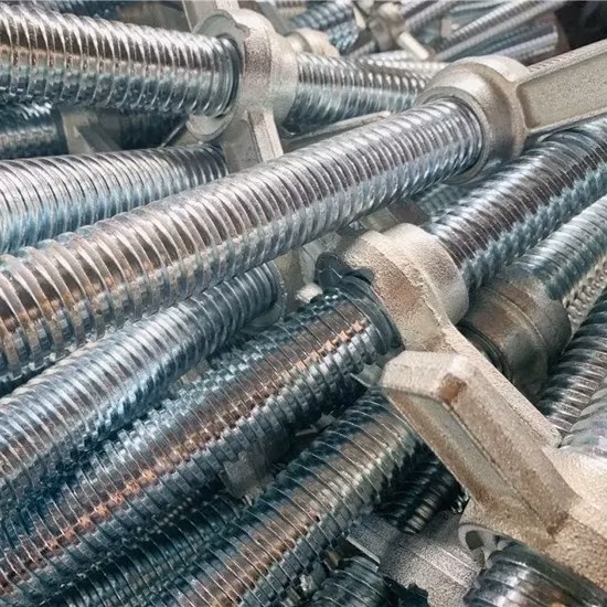 Ringlock Scaffolding Accessories Screw Base Jack Scaffold Solid Hollow Scaffolding Adjustable Base Jack